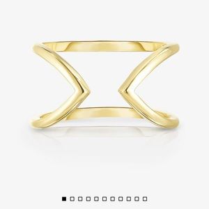 Ring Concierge open geometric ring